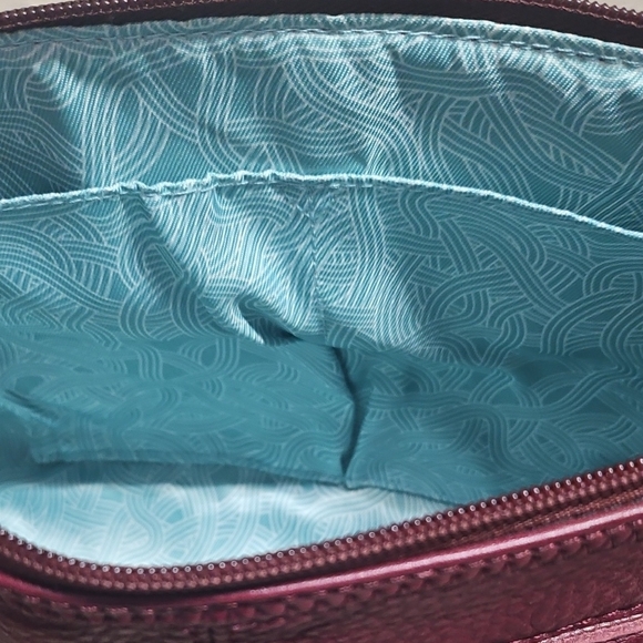 The Sak Plum Leather Shoulder Bag - Picture 10 of 16